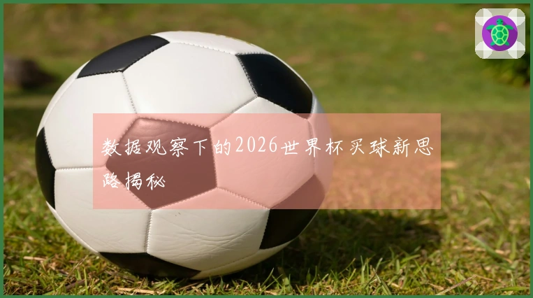 数据观察下的2026世界杯买球新思路揭秘